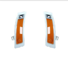 1 Par de Luces Reflectoras de Parachoques Delantero 63147274434 para X5 E70 2011-2013 Luz Reflectora de Marcador Lateral con Orificios