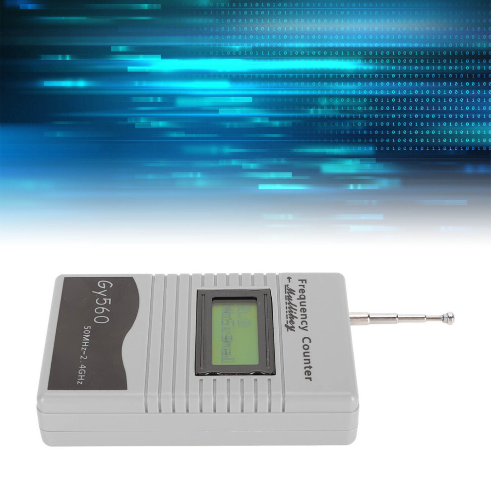 Mini Gy560 Rf Counter 50Mhzâ2.4Ghz Portable Frequency Meter 5071388538022