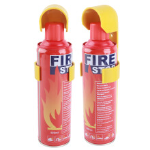3 Stück Schaum-Feuerlöscher-Set, 500 ml, kleines tragbares 260 mm