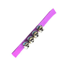 Purple Adjustable Wrist Bell Band - Kids Toy