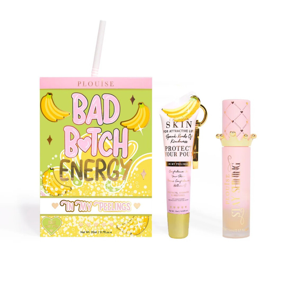 P.louise Not,Specified Bad Bitch Energy Lip Duo Banana