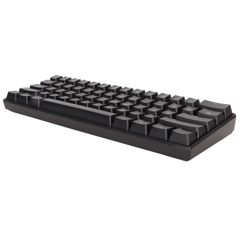 61-Key USB Mechanical Gaming Keyboard, Blue Switch, Black Surface