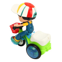 Baby-Elektro-Dreirad-Spielzeug mit Lichtern & Geräuschen, Universale Räder