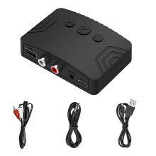 Ricevitore Audio 5.3 3.5mm AUX USB U-Disk Stereo Music Adattatore Audio Wireless per TV Amplificatore Altoparlante Auto
