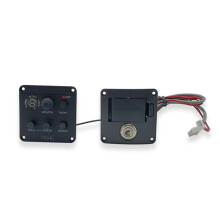 Acoustic Guitar Pickup ISYS+ EQ Preamp System for Acoustic Guitarra Amplifier Adjustable Sound Guitar Accessories