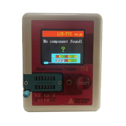 New -TC7S High-Precision Transistor Tester Full-Color Screen Component Multimeter Capacitance Resistance Tester 2