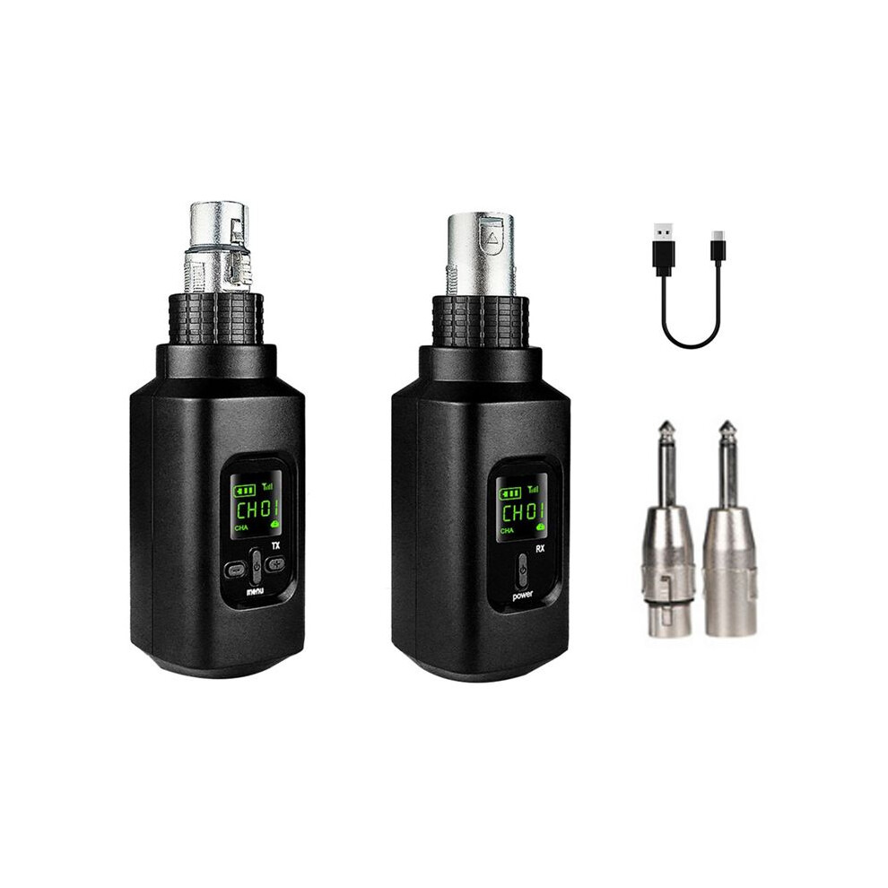 Guitar Wireless Microphone System Xlr Transmitter And Receiver For Dynamic Wired Microphone 4712734076447