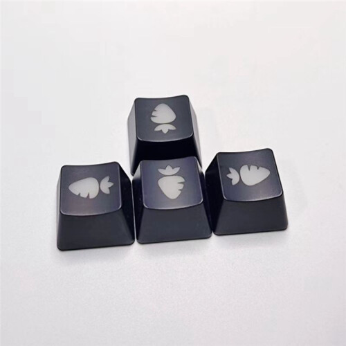 Personality Keycaps Translucent Directional Keycaps R1 Height for Mechanical Keyboard 2
