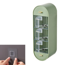 Wall Mounted Plastic Spice Box - Space Saving Kitchen Storage