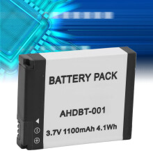 Kamerabatterie Ersatz 3,7V 1100mAh Lithium Wiederaufladbar Kompatibel