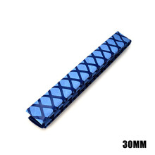 (Blue, Diameter 30MM) Fishing Rod Heat Shrink Wrap - Non-Slip, Waterproof