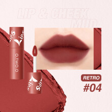 (2g) Matte Lip Mud & Blush Dual-Use Lipstick - 9144