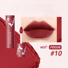 (2g) O. Tw o.o Lip Mud Matte Matte Lip Buccal Dual-Use Blush Lipstick Air Lip Glaze Non Stick Cup Lip Gloss 9144