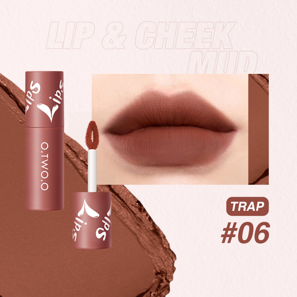 Roc-Electron (2G) Matte Lip Mud & Blush Dual-Use Lipstick 9144