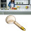 180ML Clear Rice Portion Scoop with Long Handle, Orange 5