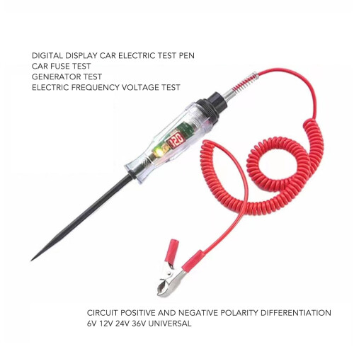 Car Circuit Tester 3V-36V Digital Display ABS 2