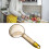 180ML Clear Rice Portion Scoop with Long Handle, Orange 11