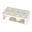 Cute Building Block Shape Tape Dispenser, Easy Cut, White, PP Material 5