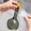 Rice Portion Scoop 180ML Long Handle Green 5