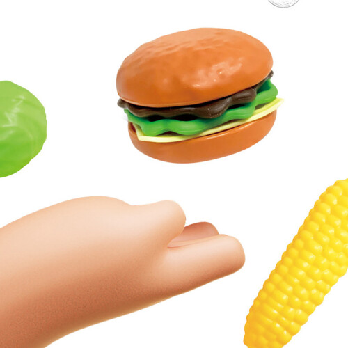Realistic Electronic Pretend Kitchen Counter Toy for Babies, Plastic 2