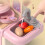 Realistic Electronic Pretend Kitchen Counter Toy for Babies, Plastic 7