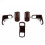 5 Kids Drawer Safety Locks White 1