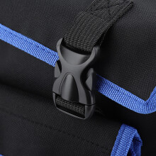 Thick Oxford Cloth Tools Shoulder Bag Organizer for Electricians, Blue