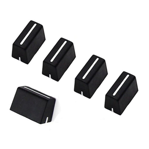 5pcs Universal Fader Knobs Fader Cap Straight Slide Potentiometer Cap for DJ Controller Mixers Console DJM,DDJ,XDJ 2