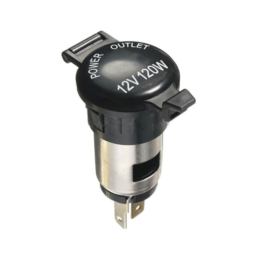12V 120W Cigarette Lighter Power Socket Plug Outlet For Car Motorcycle Boat 6031067432071