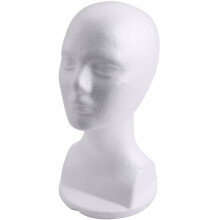 Schaufensterpuppe Schaum Kopf Modell Brille Hut PerüCke Display StäNder