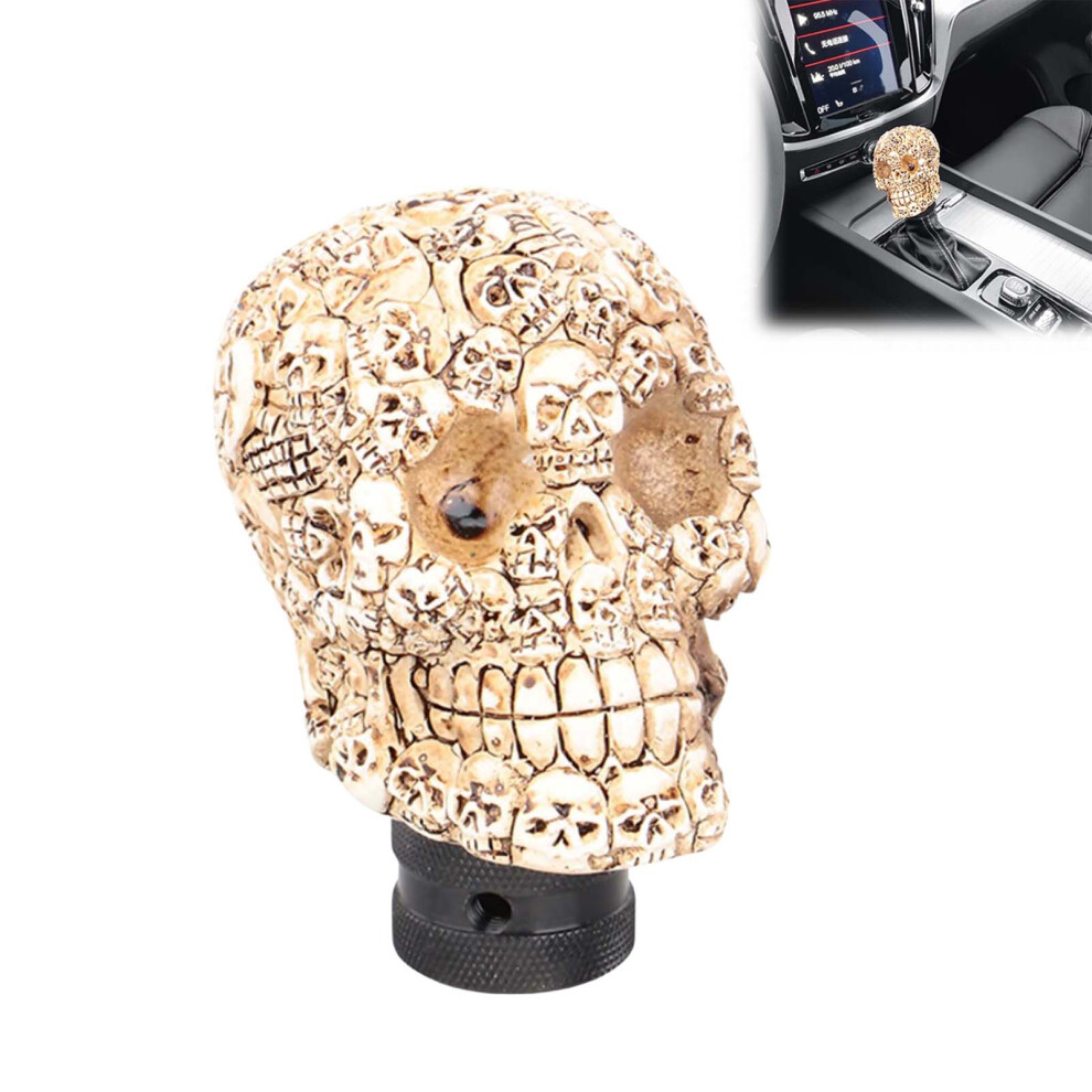 (Creamy ) Custom Car Gear Shift Knob Cover For Auto/Manual White 6001832484178