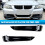 For  3 Series E90 E91 Pre 320I 330I 2005-2008 Front Bumper Lip Angle Diffuser Splitter Spoiler Protector Glossy Black 2