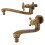 Antique Copper Wall-Mount Garden Faucet, Cold 12