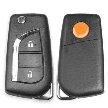 For Xhorse XKTO01EN Universal Wire Remote Key Fob 2 Buttons for  Type for VVDI Key Tool