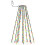 VidaXL (multicolour, 250 cm) vidaXL Tree Lights with  LEDs Outdoor Xmas Light Multi Colours Multi Sizes 2