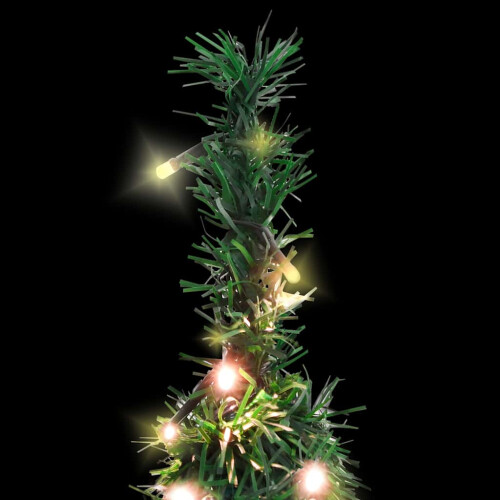 VidaXL vidaXL Artificial Christmas Tree Artificial Xmas Tree Pop-up 50 LEDs Green 2