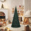 VidaXL vidaXL Pop-up String Artificial Pre-lit Christmas Tree Artificial Tree Green 2