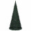 VidaXL vidaXL Pop-up String Artificial Pre-lit Christmas Tree Artificial Tree Green 6