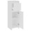 VidaXL vidaXL Bathroom Cabinet White Engineered Wood Home Cupboard Under Basin Unit 6