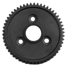 Engranaje de Motor de Acero Endurecido 54T M0.8 de 11 mm con Engranaje para Slash e-REVO Summit 1/10 RC Car, Color Negro
