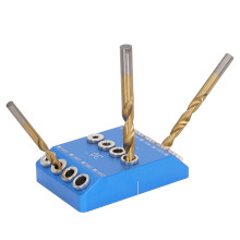 30-45-90 Aluminum Drill Guide Jig for Woodworking