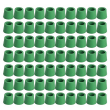100ST Gummipackning Luftkonditionering 1/4 Tum Laddningsslang Ventil Packning Förgreningsrör Reparationstätningssats Ersättningstillbehör