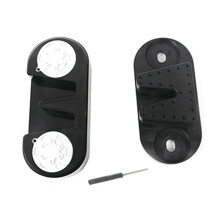 Off-Road 4x4 Tailgate Stopper Refitted Spare Anti-Abnormal Sound Sinking for Tank 300 Aluminum Alloy Rear Door Lock,B