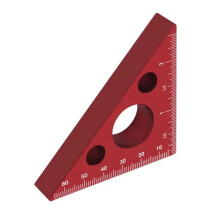 Régua de Ângulo Reto Régua de Marcenaria Régua Triangular Balanças Esquadro de Carpinteiro Ferramentas de Medição de Altura Medidor