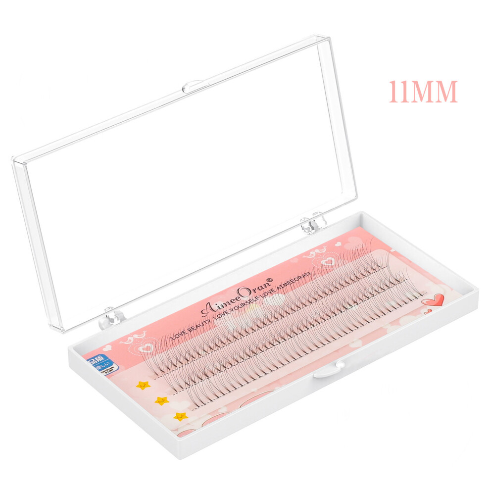 Bright-Home (11Mm) Thick Curling Lash Extensions Long Dramatic Thick Soft Light Lashes For Wedding Stage Makeup