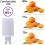 Tuya WiFi G9 Dimmable  Light G9 6W LED Lamp Bulb Halogen Light Voice Control  LED Bulbs 2PCS EU Plug 5