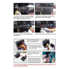 E60 Aux Activator Adapter Open de Aux Audio van de Auto voor E60 E61 E63 E64 CCC 2003-2010 Accessoires