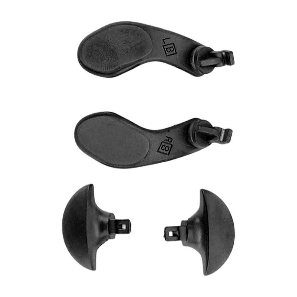4Pcs Ps5 Back Paddles, Metal, Durable, Black 7611393612003