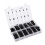 240Pcs Assorted Car Clips Set 12 Sizes with Screwdriver, Durable Plastic 7