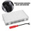 240Pcs Assorted Car Clips Set 12 Sizes with Screwdriver, Durable Plastic 12